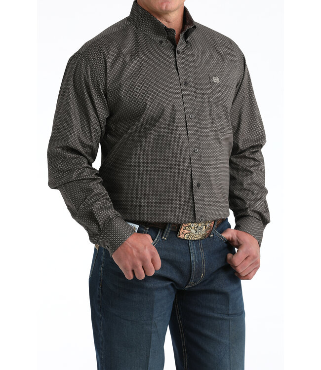 MTW1106004 LS Button Brown