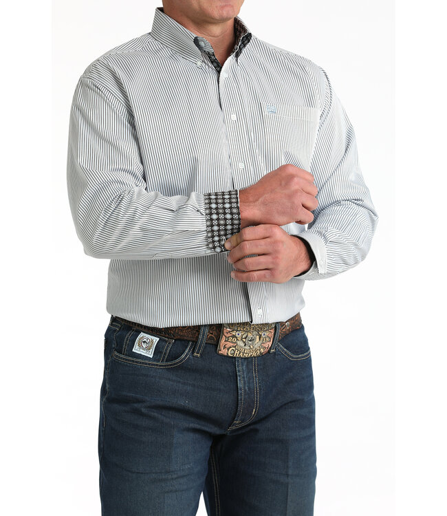 MTW1106003 Stripe LS Button