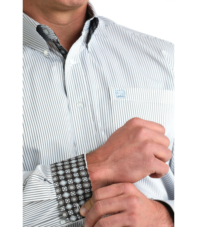 MTW1106003 Stripe LS Button