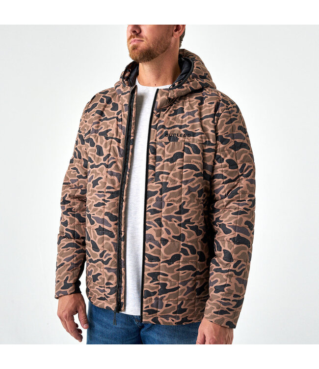 Mens Puffer Jacket Gauge Camo