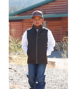 cinch MWV5160003 BRN Boys Bonded Vest