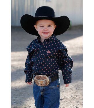 cinch MTW7061401 Infant/Toddler LS Navy