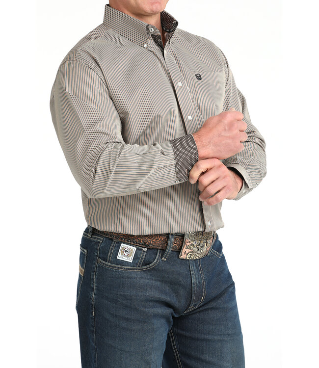 MTW1106021 LS Button Brown