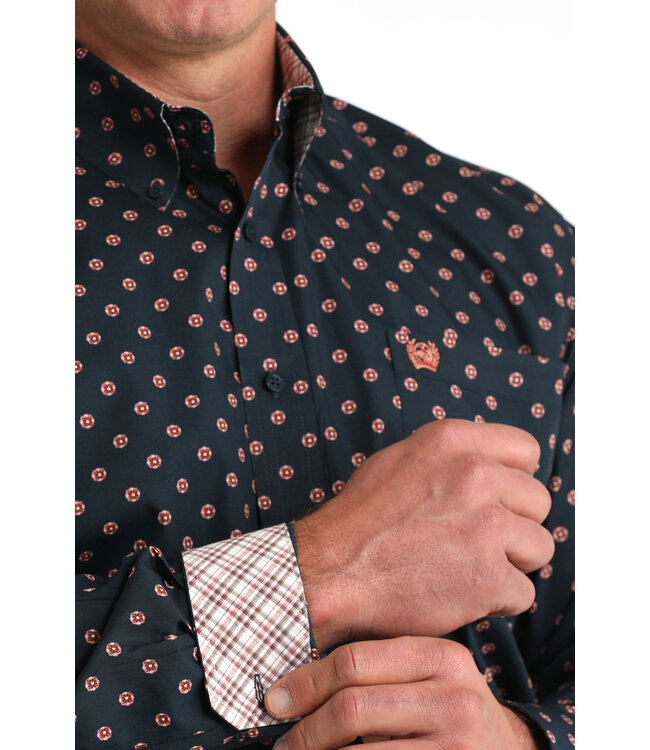 MTW1106018 LS Button Navy