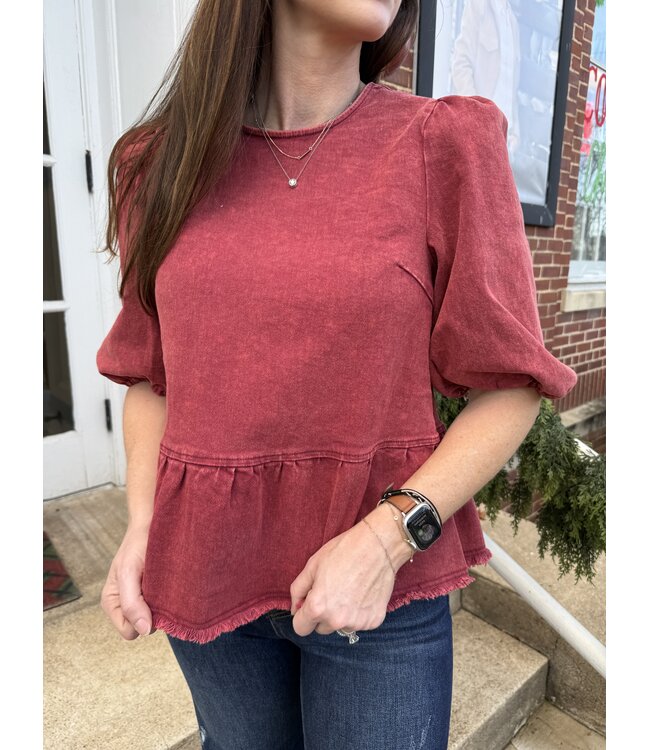 Call It Love Blouse AT3188W
