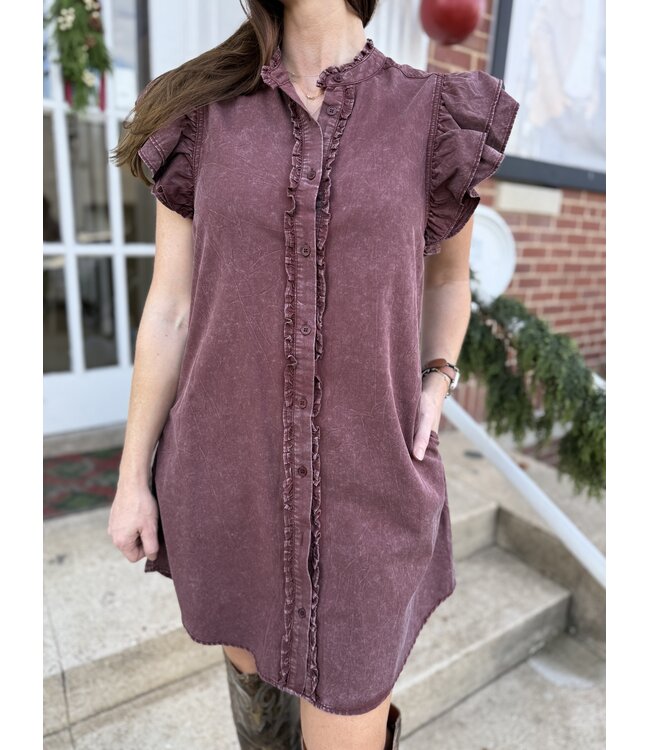 The Wine Dress DK14205