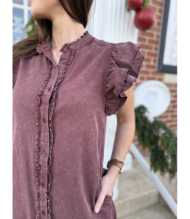 The Wine Dress DK14205