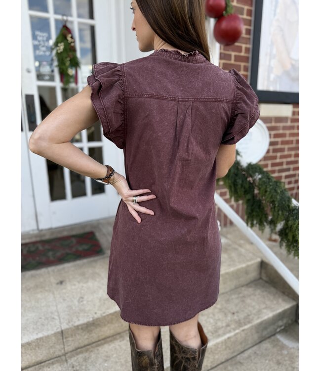 The Wine Dress DK14205