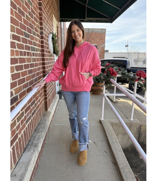The Taffy Pink Hoodie E410