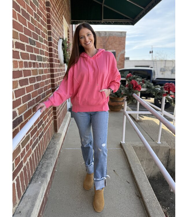 The Taffy Pink Hoodie E410