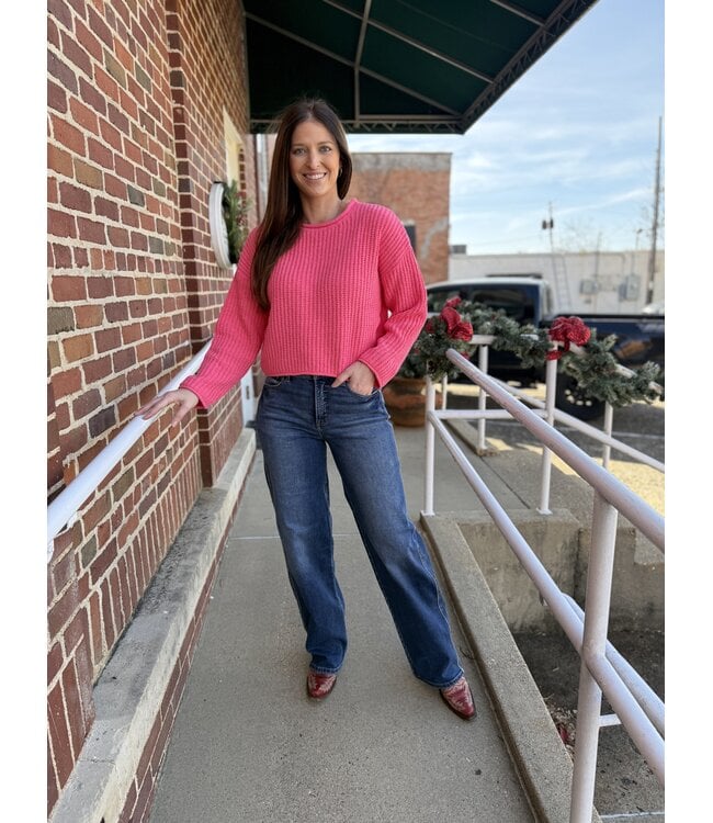 Rolled Edge Sweater E139