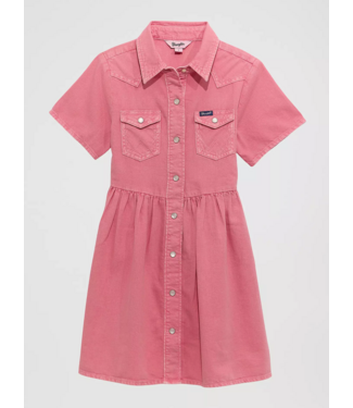 Wrangler 112375188 Girls Denim Dress