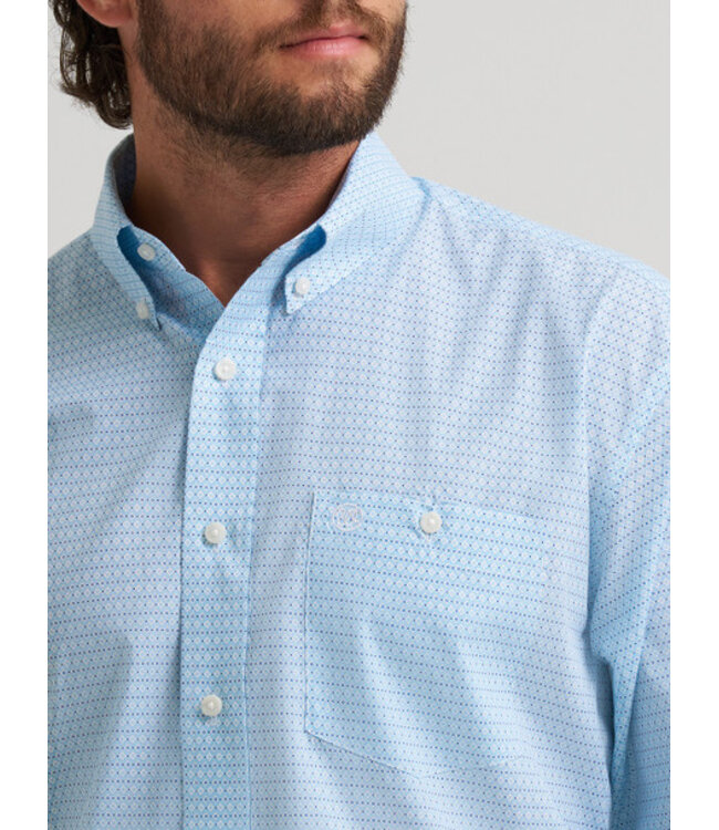 112374626 Classics Button LS Blue