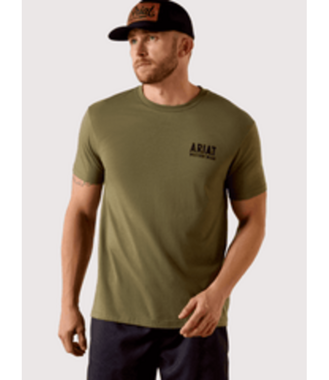 10073962 NS ARIAT OUTLINE SHOP SS TSHRT MLTRYHTH
