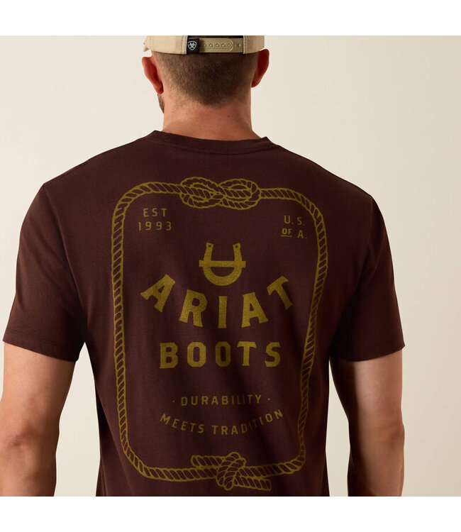 10071156 NS ARIAT WESTERN ROPES SS TSHRT PC