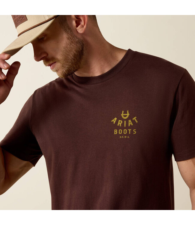 10071156 NS ARIAT WESTERN ROPES SS TSHRT PC