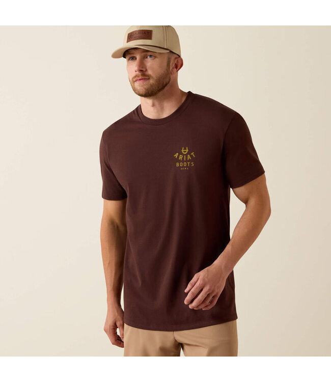 10071156 NS ARIAT WESTERN ROPES SS TSHRT PC