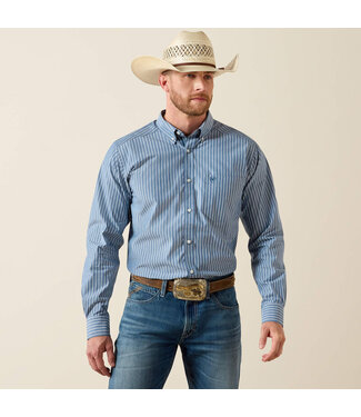 Ariat Intl 10071062 PRO JUDAH FTD LS SHRT PSDN STRP