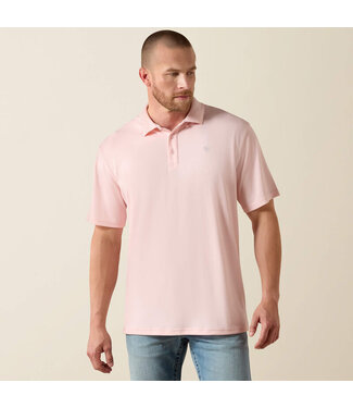Ariat Intl 10071432 MNS TEK SS POLO ICY PK