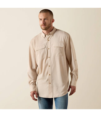 Ariat Intl 10071487 MNS VENTTEK OUTBOUND LS SHRT TN HTH