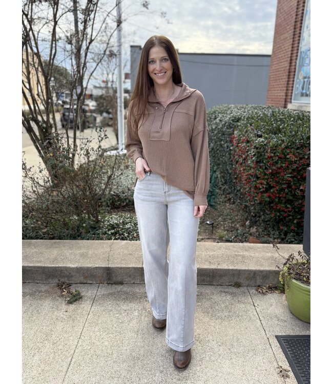 One More Time Top Terracotta 1052