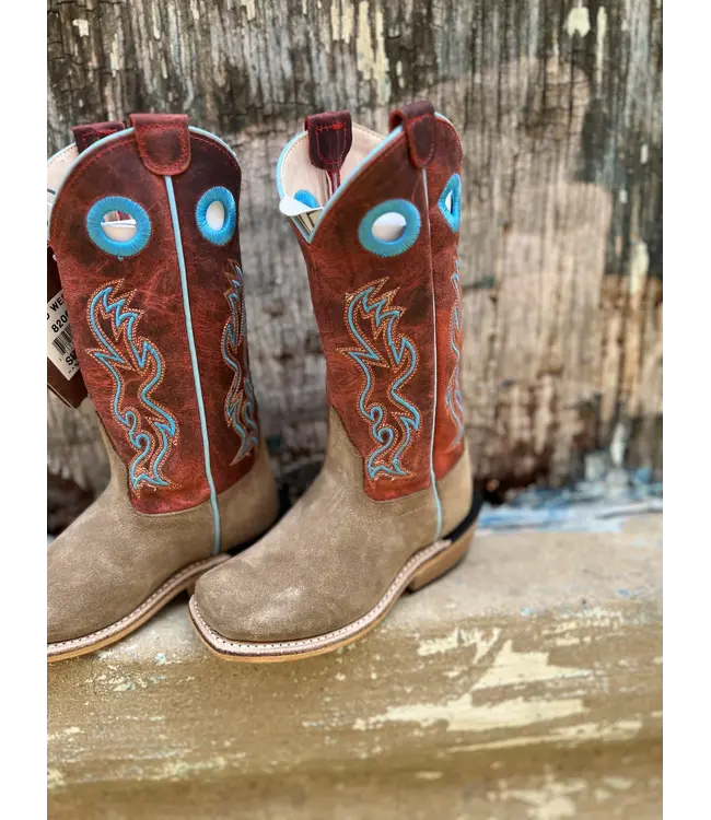 Kids Old West Cutter Toe 8206 Youth