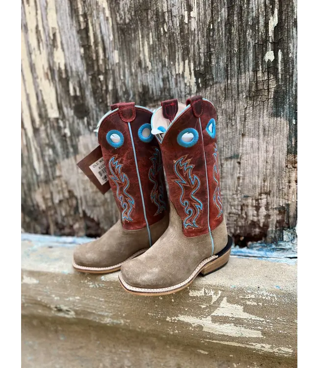 Kids Old West Cutter Toe 8206 Youth