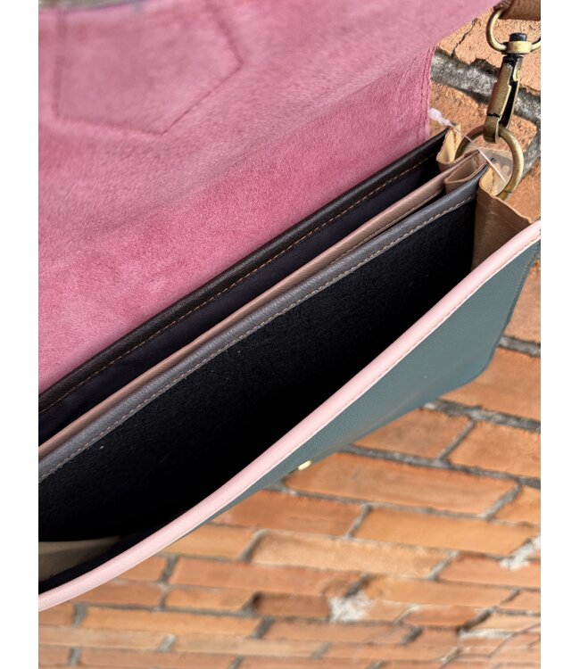 Off The Chart Crossbody Cheetah Teal