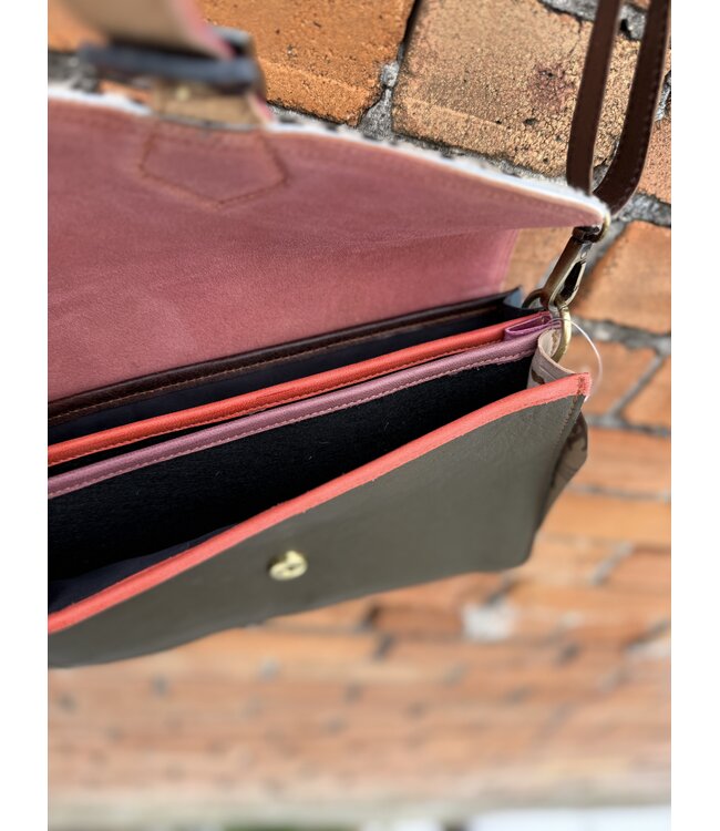 Off The Chart Crossbody Dot Olive