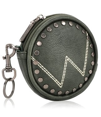 montana west Wrangler Round Coin Purse WG116-001GN
