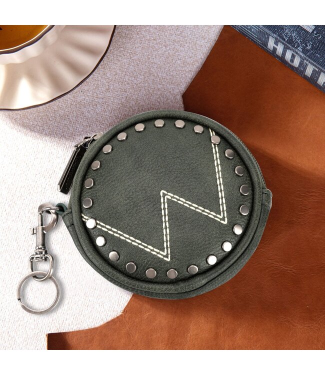 Wrangler Round Coin Purse WG116-001GN