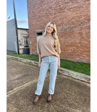 sewn & Seen The Lauren Top Taupe SNS2237