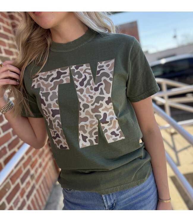 Tx Camo State Tee