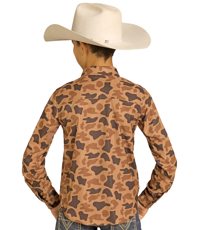 BBN2S07674 Boys Vented LS Camel