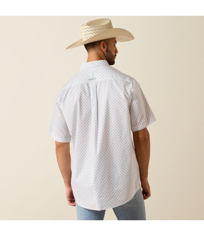 10071733 MNS TENZIN SS SHRT WHT MDLN PRT