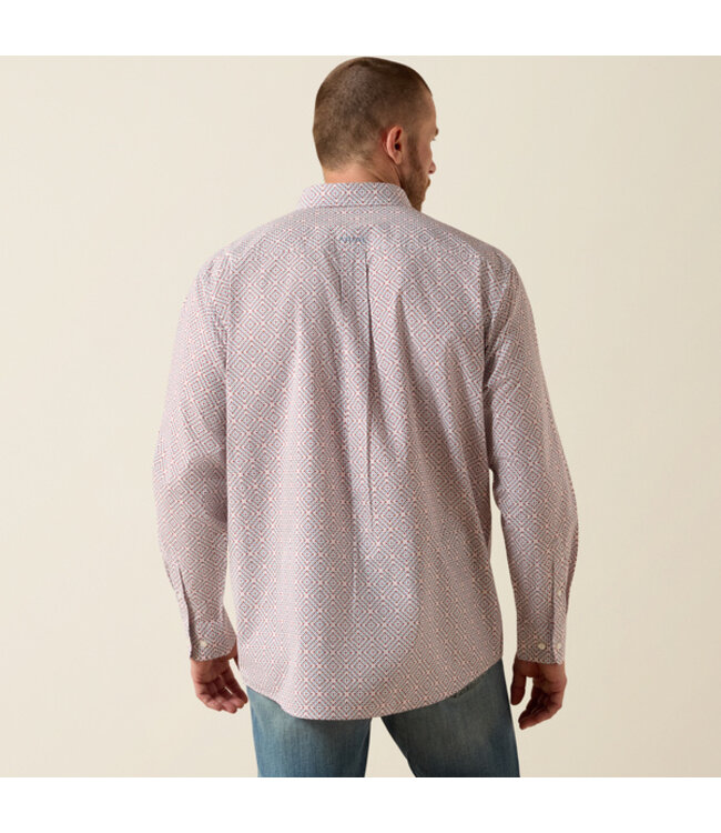 10071609 NS TIERNAN LS SHRT WHT GEO PRT