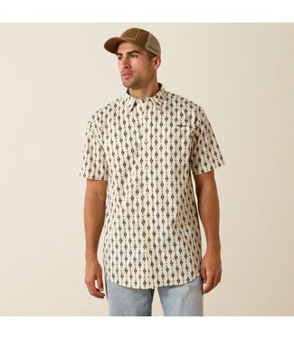 Ariat Intl 10071662 MNS PRINTED 360 AIRFLOW SS SHRT SNDSHL