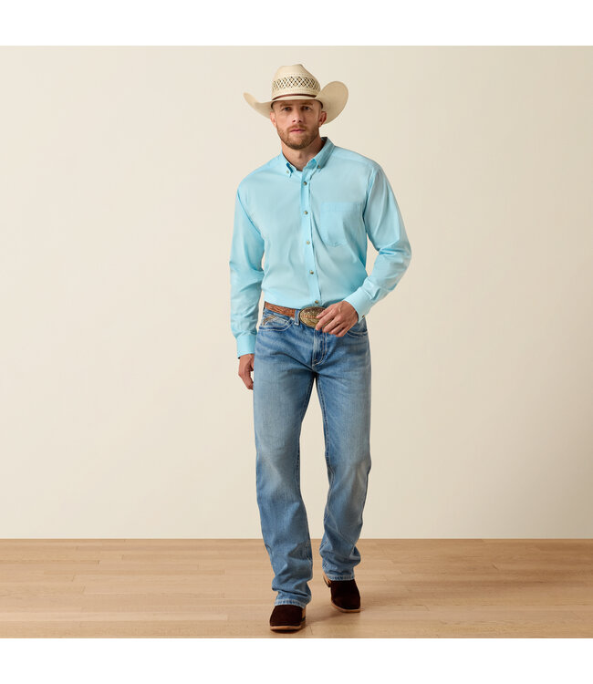 10072735 MNS EVERYTHING LS SHRT CRSTL BLU