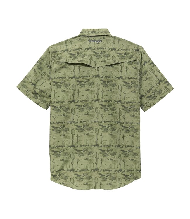 112375130 SS Snap Olive Green