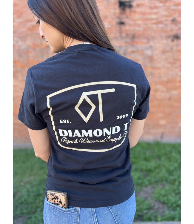 Diamond T Supply Co Tee Black 117736