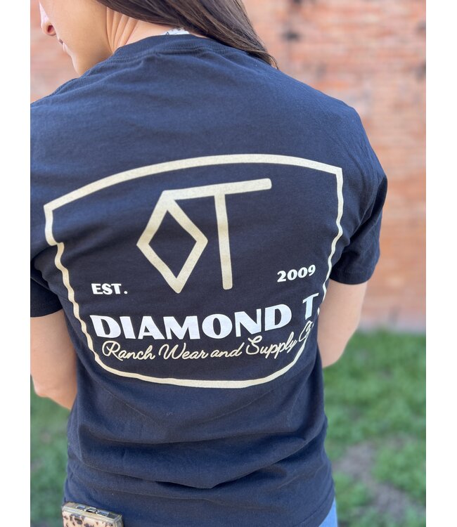 Diamond T Supply Co Tee Black 117736