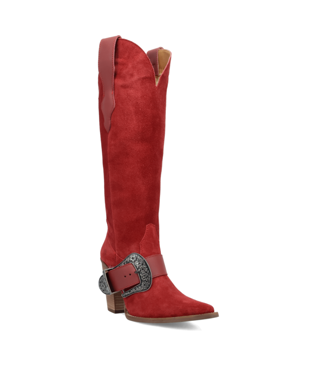 DI2377 YeeHottie Suede Red