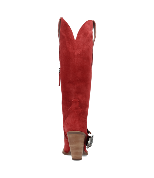 DI2377 YeeHottie Suede Red