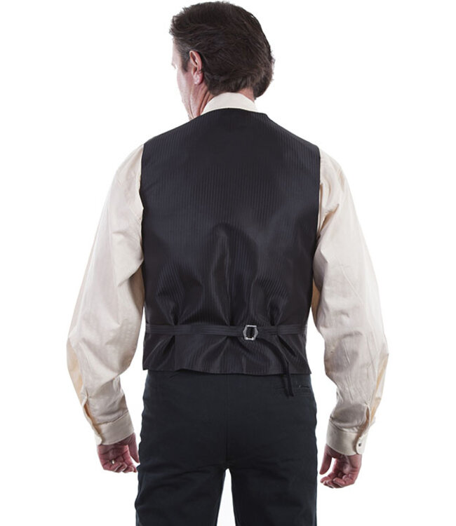 RW093N Paisley Vest Brown