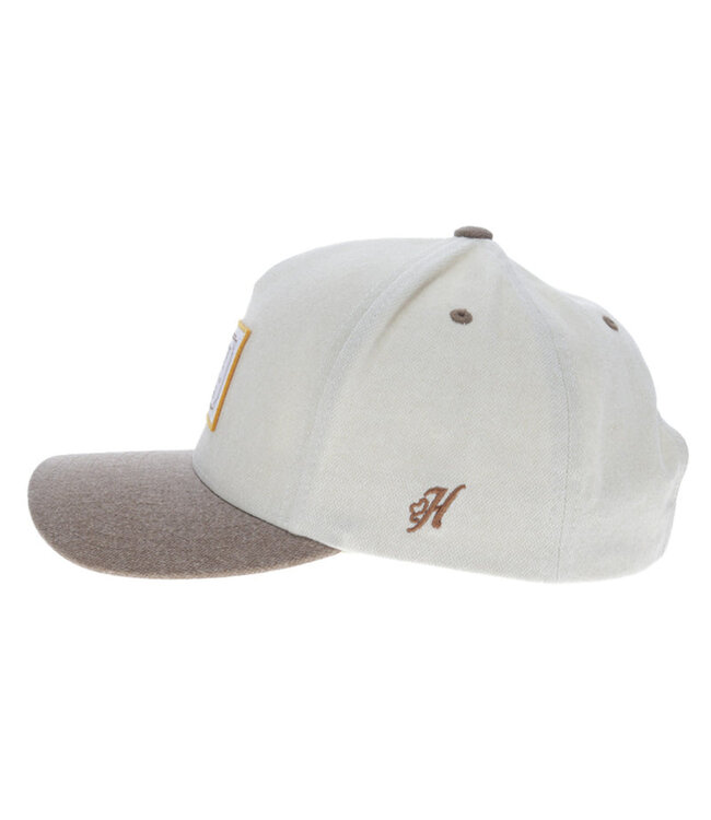 2502T-WHTN Doc White/Brown Trucker