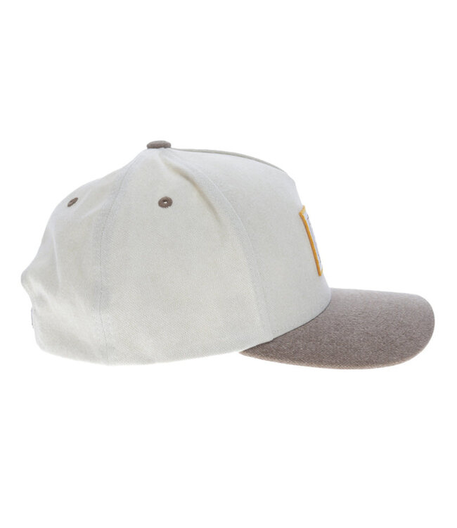 2502T-WHTN Doc White/Brown Trucker
