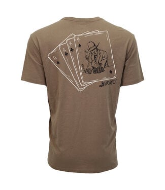 Hooey HT1912BR Gambler Shitake Brown Tee
