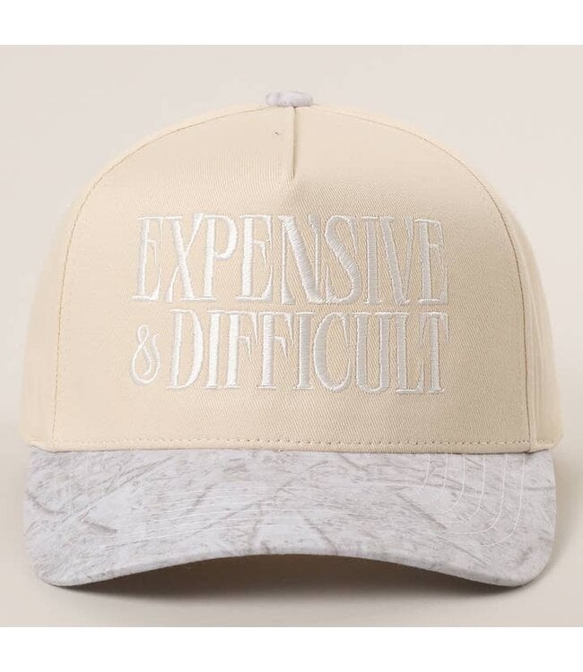 Expensive and Difficult Cap