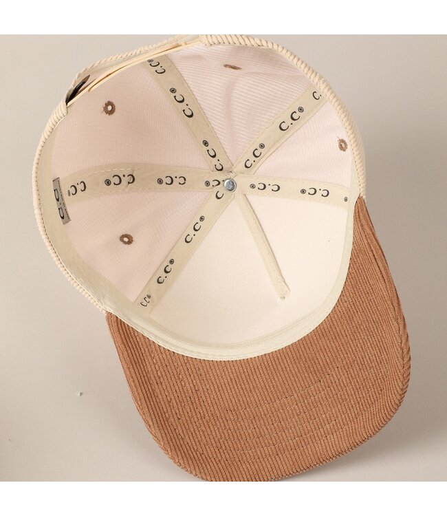 Husbands Tap Corduroy Cap