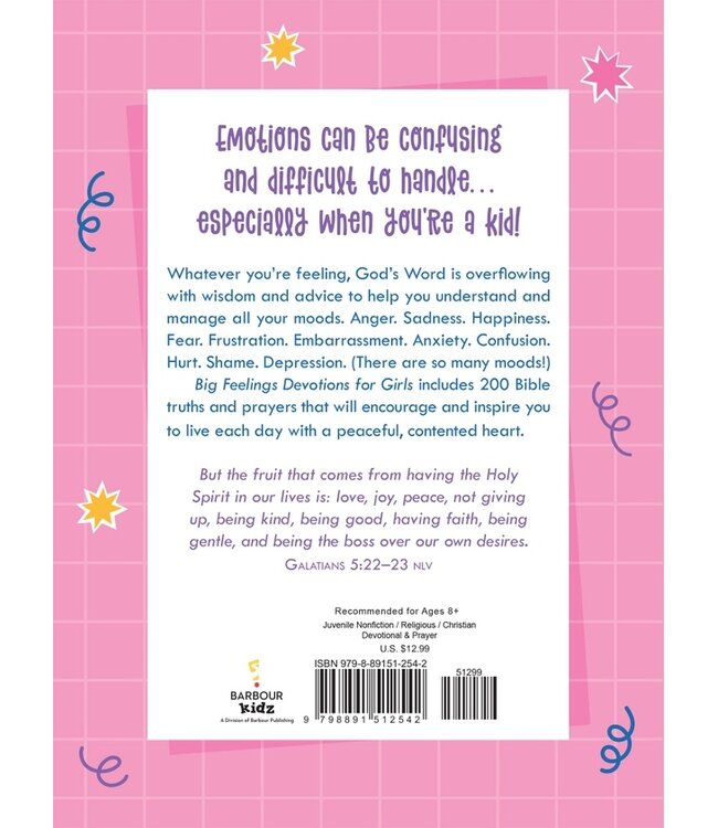 Big Feelings Devotions For Girls